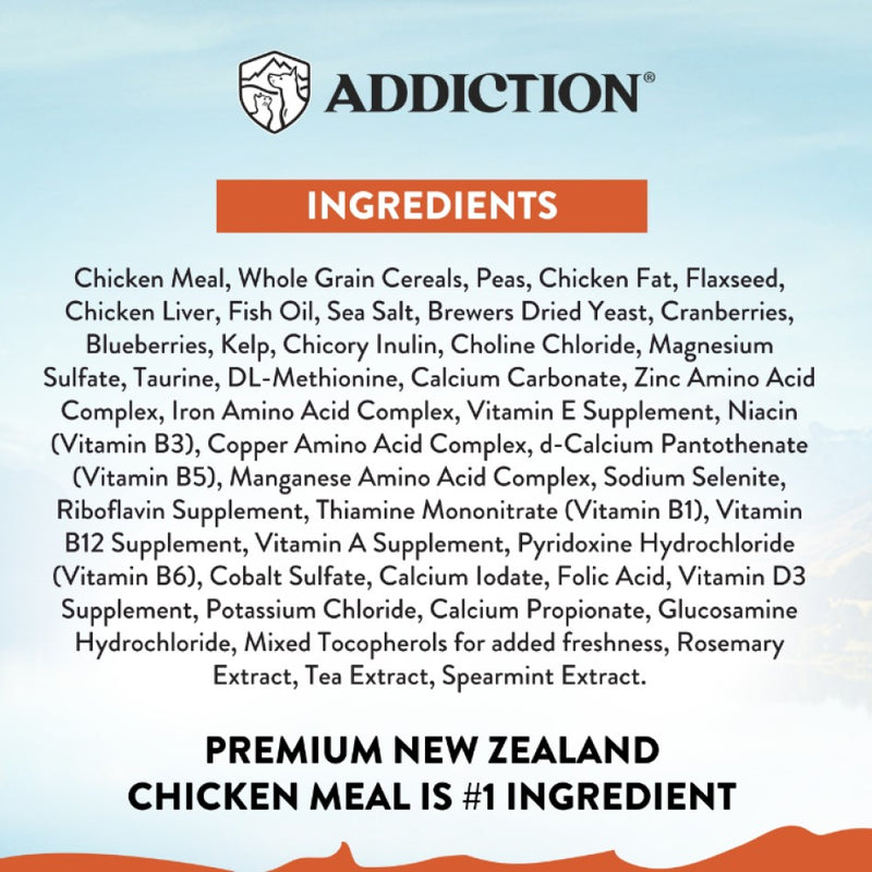 ADDICTION MEGA CHICKEN - LARGE BREED ADULT 20KG