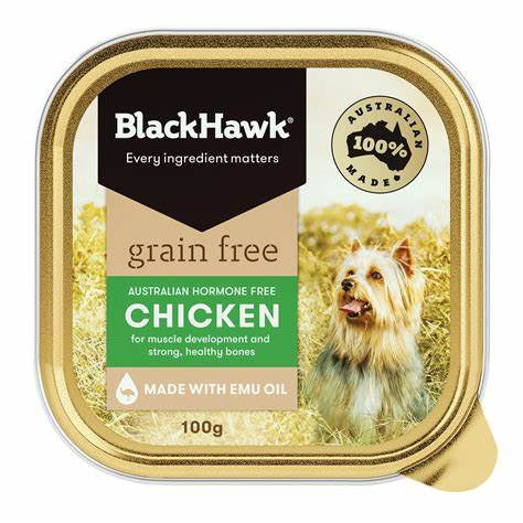 BLACKHAWK WET DOG FOOD 100G