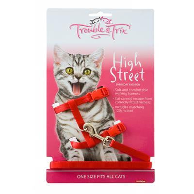 TROUBLE & TRIX HIGH STREET CAT HARNESS