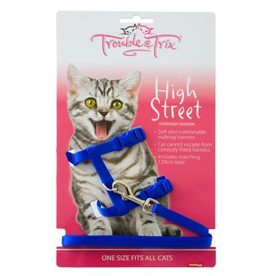 TROUBLE & TRIX HIGH STREET CAT HARNESS