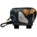 LATCHED POOP BAG HOLDER