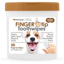 PETKIN FINGERTIP TOOTH WIPES 50pk