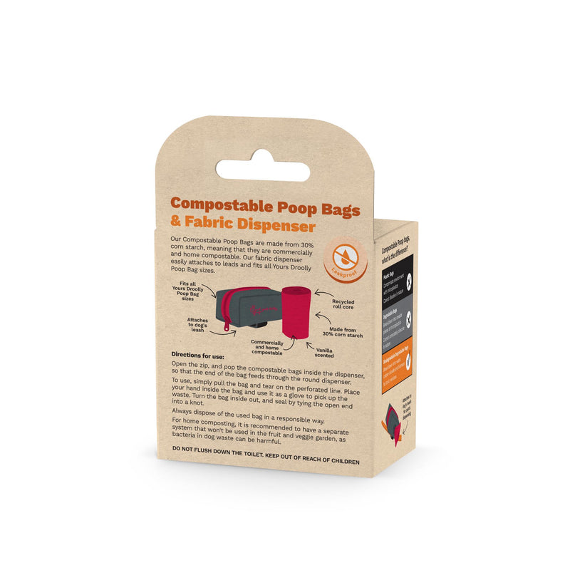 YOURS DROOLLY  COMPOSTABLE POOP BAGS