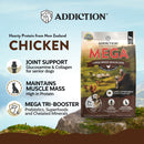 ADDICTION MEGA CHICKEN LARGE BREED SENIOR