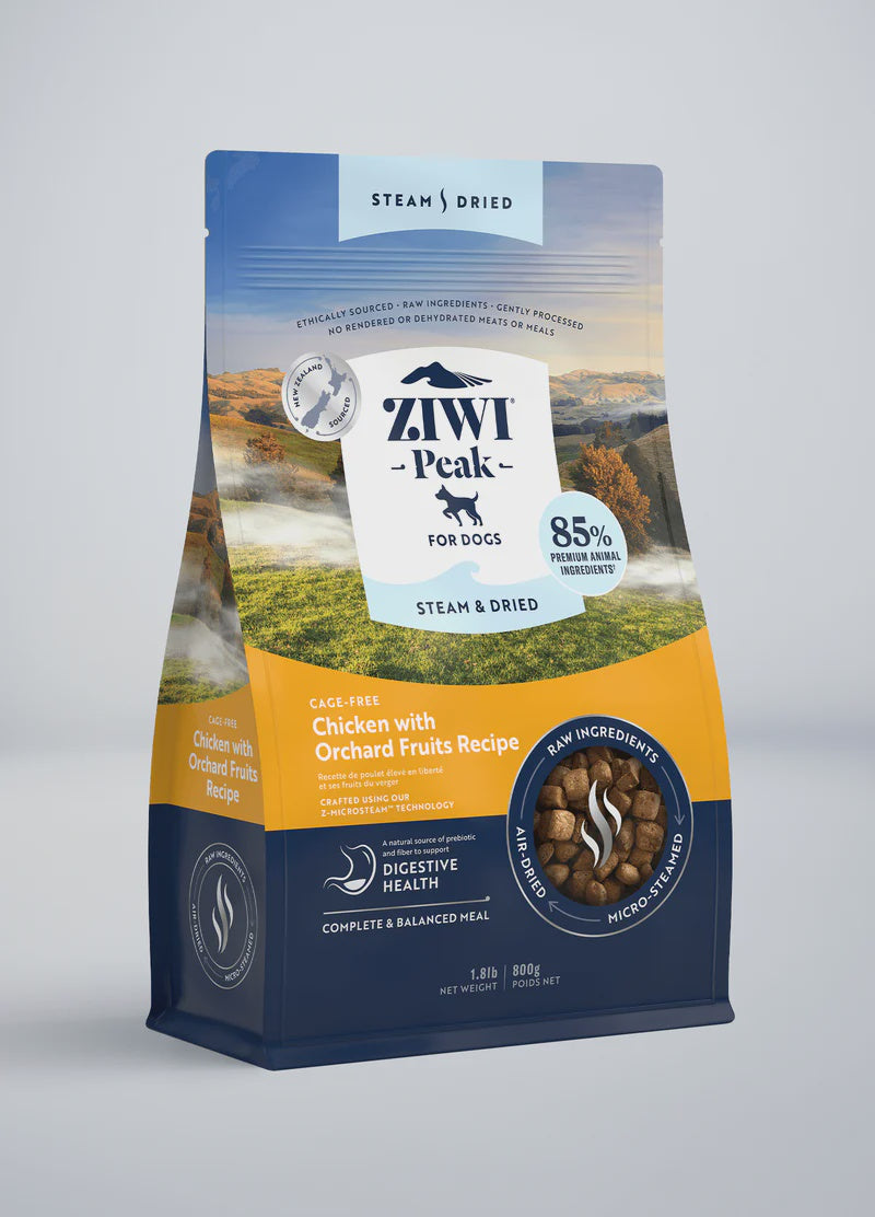 ZIWI PEAK STEAM & DRIED DOG FOOD