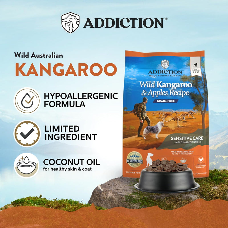 ADDICTION GRAIN-FREE WILD KANGAROO & APPLE 15KG