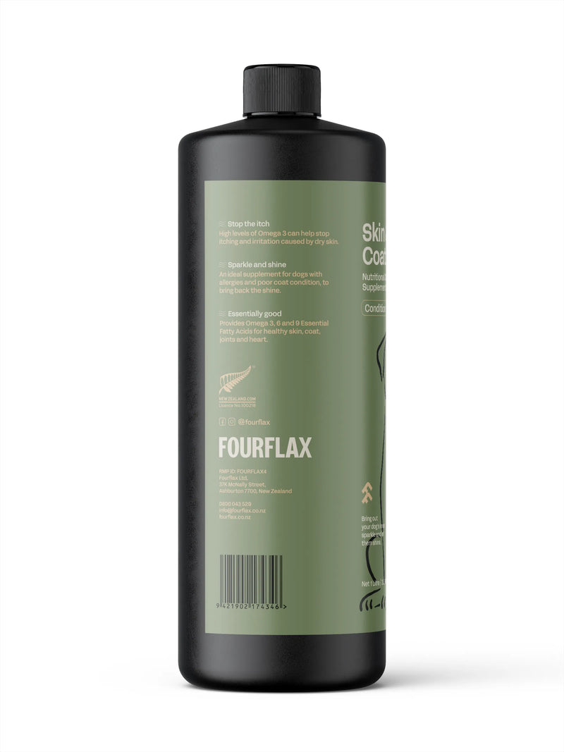 FOUR FLAX CANINE SKIN AND COAT