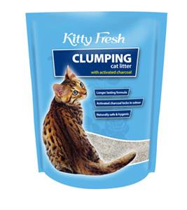 KITTY FRESH CLUMPING CHARCOAL LITTER