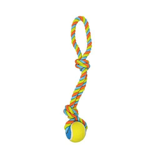 D/TOY ROPE TUG W/TENNIS BALL