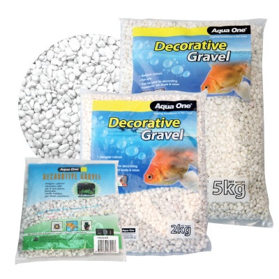 AQUA ONE WHITE GRAVEL