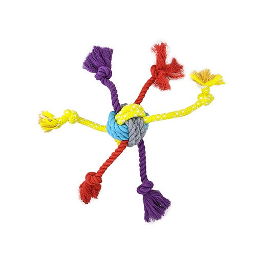 D/TOY ROPE SPIDER TUG 30CM