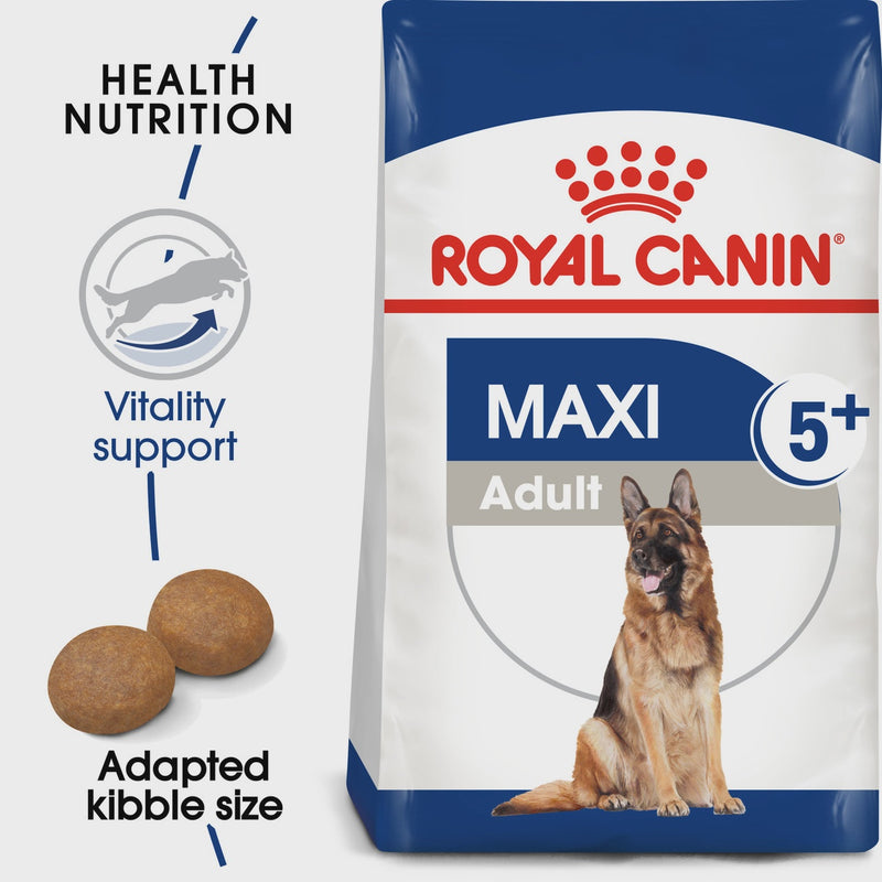 ROYAL CANIN MAXI ADULT 8+ 15KG BAG