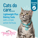 TROUBLE & TRIX LIGHTWEIGHT CAT LITTER - SCOOPABLE FRESH FLORAL SCENT