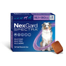 NEXGARD SPECTRA FLEA, TICK & WORM CHEWABLE SINGLE