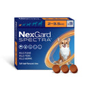 NEXGARD SPECTRA FLEA, TICK & WORM CHEWABLE 3PK