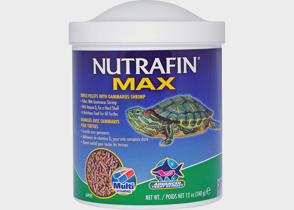 NUTRAFIN MAX TURTLE PELLETS WITH SHRIMP