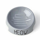 MEOW SLANTED BOWL