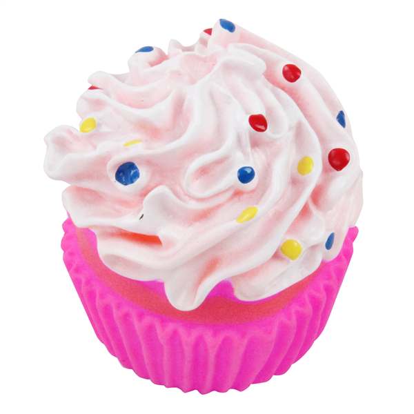 Pawise Vinyl Sprinkle Cupcake