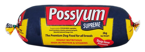 POSSYUM SUPREME DOG ROLL 2KG