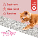 TROUBLE & TRIX NATURAL MINERAL CLAY CAT LITTER