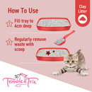 TROUBLE & TRIX NATURAL MINERAL CLAY CAT LITTER