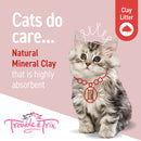TROUBLE & TRIX NATURAL MINERAL CLAY CAT LITTER