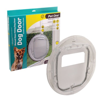 PET ONE GLASS DOG DOOR