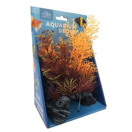 Aqua Care Decor Planted Rock 18cm