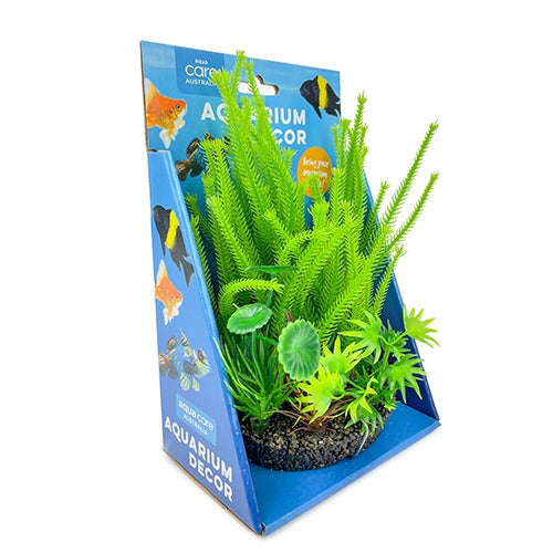 Aqua Care Plant Decor Resin Base