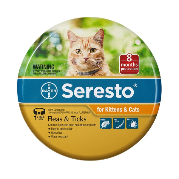 SERESTO FLEA AND TICK COLLAR FOR KITTENS & CATS