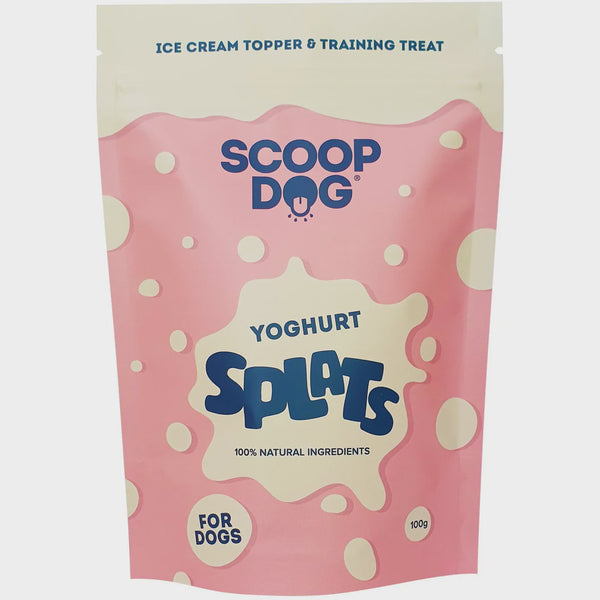 SCOOP DOG YOGHURT SPLATS